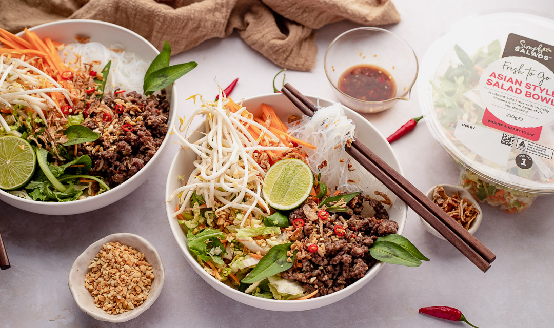 Spicy Beef Vermicelli Salad